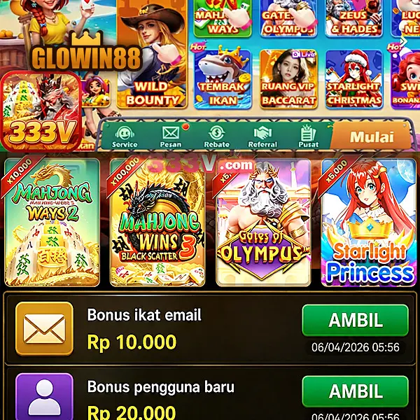 glowin88 Tangkapan Layar - Resmi