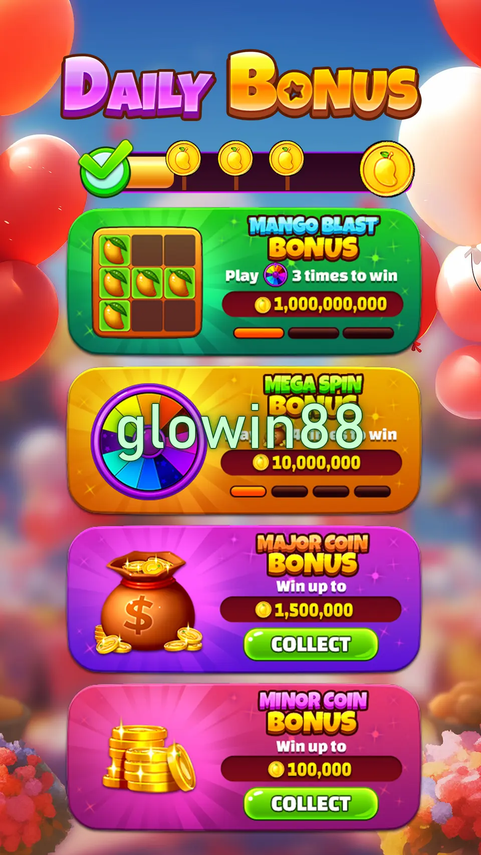 glowin88 Tangkapan Layar Resmi APK